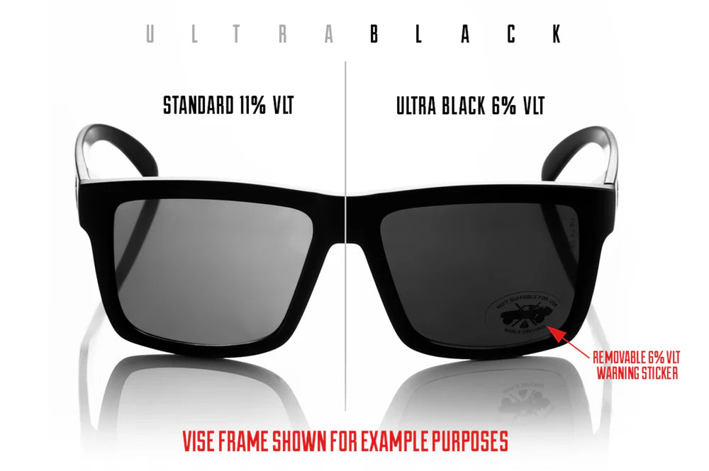 Performance Vise Sunglasses: Ultra Black Z87+ | POLARIZED
