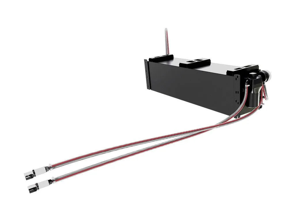 Stainless Steel Water Tank for Pickup Truck Drawer System / 52l Front View