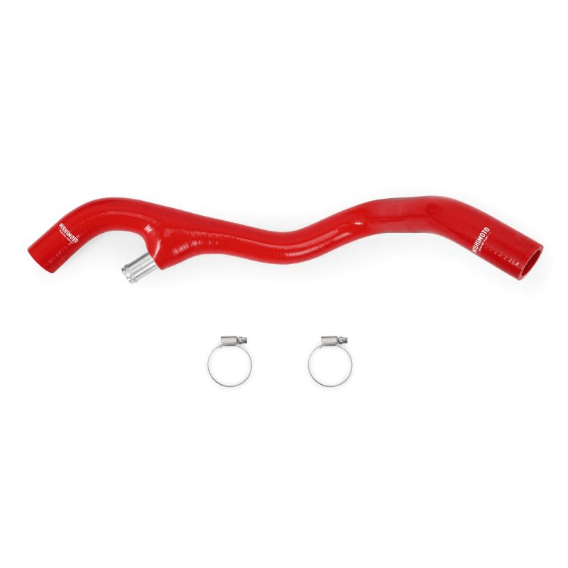 03-07 Ford 6.0L Powerstroke Lower Overflow Hose Performance Products Mishimoto Red parts