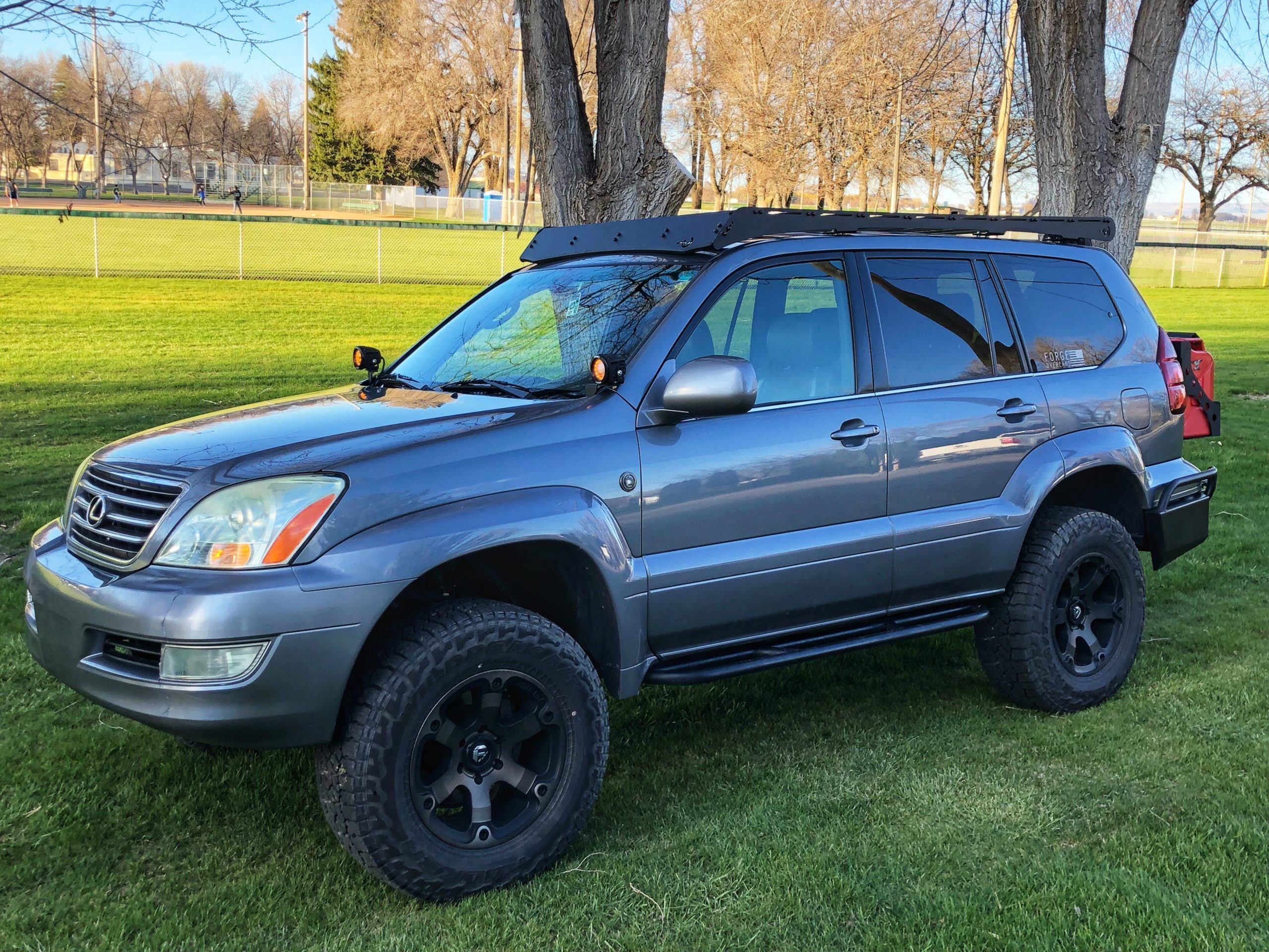 '03-09 Lexus GX470 Prinsu Designs Roof Rack Prinsu Designs display