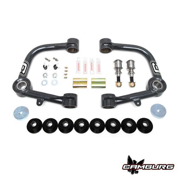 '03-24 Toyota 4Runner 1.25" Uniball Upper Control Arms Display of Included Parts