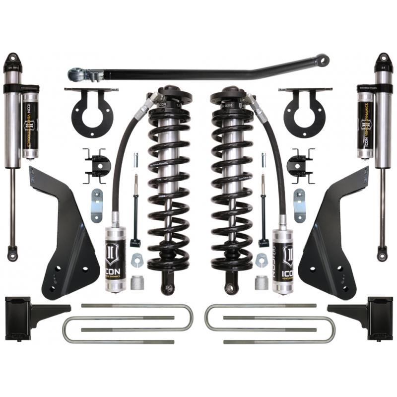 '05-07 Ford F250/F350 4-5.5" Coilover Conversion System-Stage 3 Suspension Icon Vehicle Dynamics parts