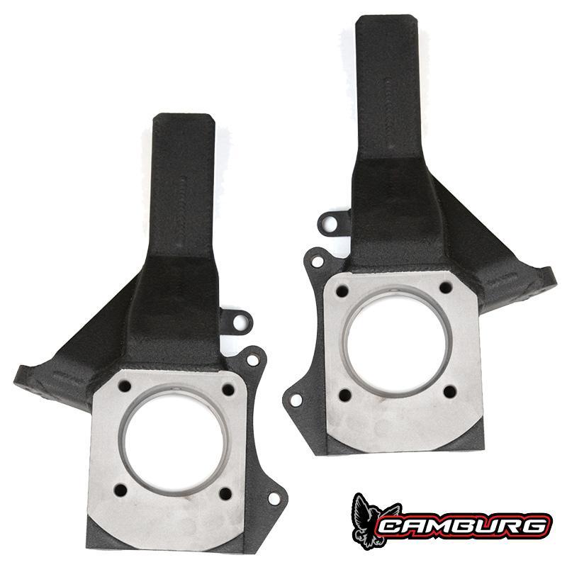 '05-23 Toyota Tacoma Camburg Performance Spindle Kit Display of Included Parts