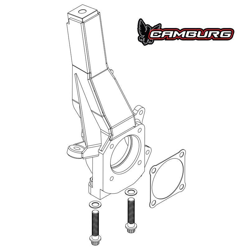 '05-23 Toyota Tacoma Camburg Performance Spindle Kit Design