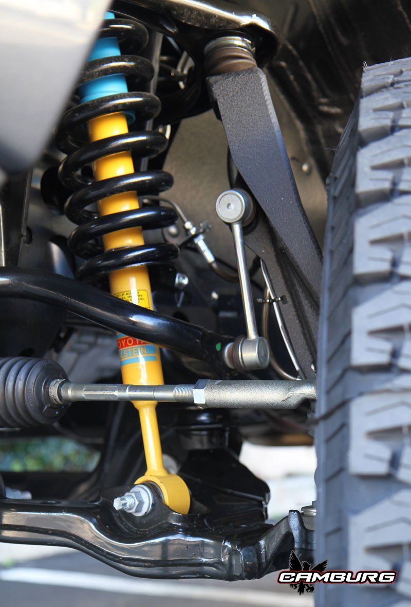 '05-23 Toyota Tacoma 2WD/PreRunner Performance 4.0 Spindle Kit Close-up Display on Vehicle