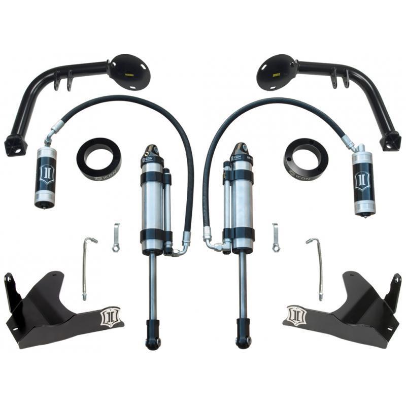 07-09 Toyota FJ Cruiser Secondary Shock System-Stage 3 Suspension Icon Vehicle Dynamics parts