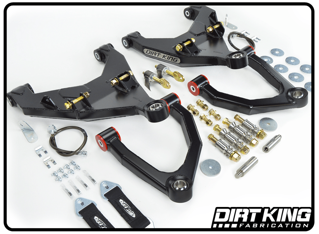 '07-14 Toyota FJ Cruiser Long Travel Kit Display of Included Parts