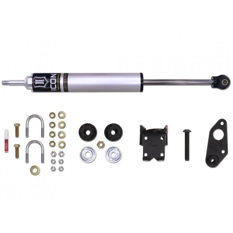 07-17 Jeep JK High Clearance Steering Stabilizer Kit Suspension Icon Vehicle Dynamics parts