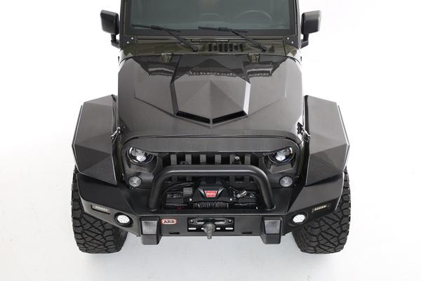 '07-17 Jeep JK Stealth Kit Display on Vehicle