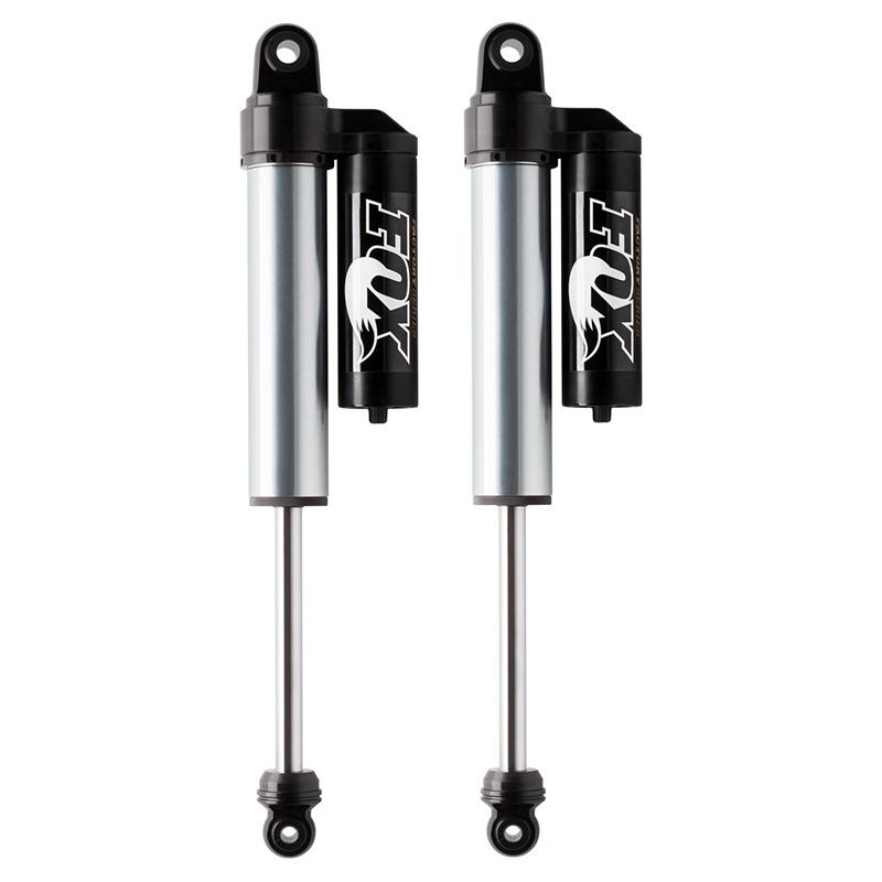 '07-18 Chevy/GM 1500 2.5 Factory Series Remote Reservoir Rear Shocks Display of Included Parts