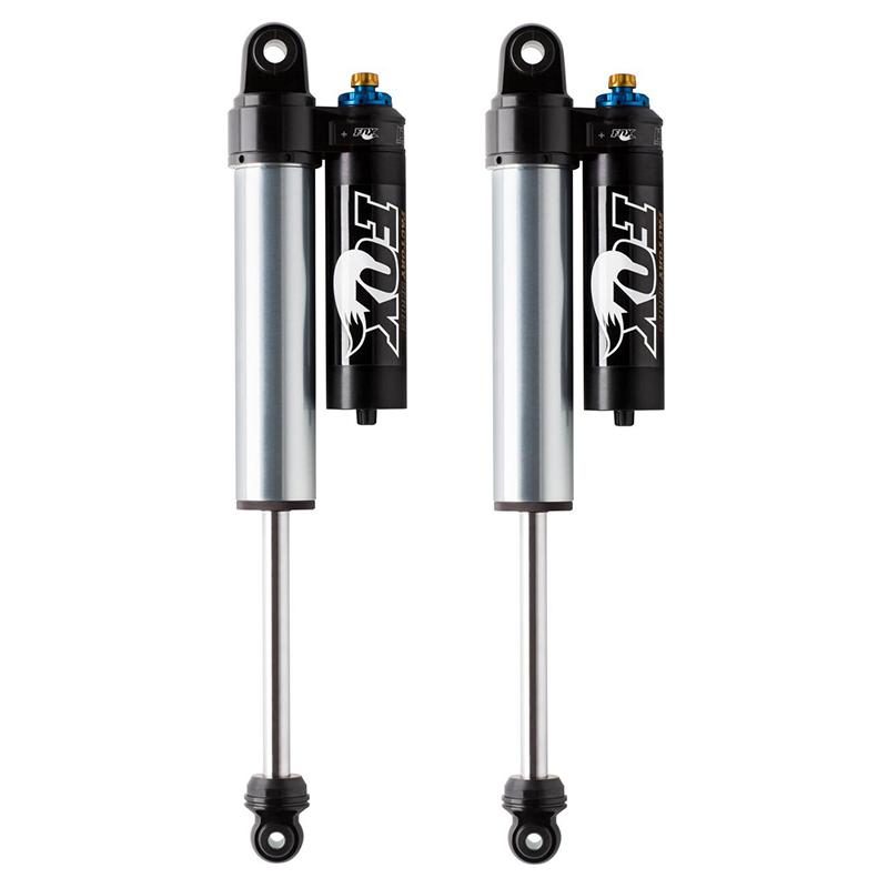 '07-18 Chevy/GM 1500 2.5 Factory Series Remote Reservoir Rear Shocks Display of Included Parts