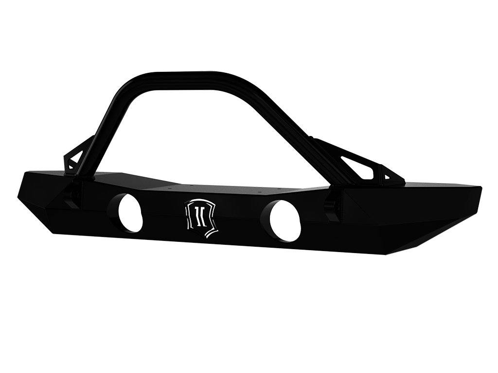 07-18 Jeep JK Pro Series Mid-Width Front Bumper W/ Bars & Tabs Impact Series Off-Road Armor display