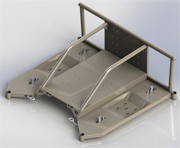 '07-21 Toyota Tundra SDHQ Built In Bed Chase Rack Chase Rack SDHQ Off Road individual display