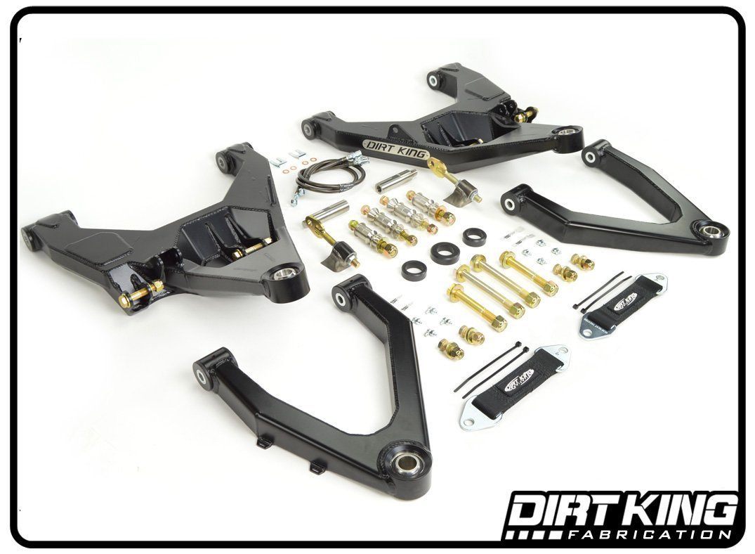 '07-18 Chevy/GMC 1500 Long Travel Kit Display of Included Parts