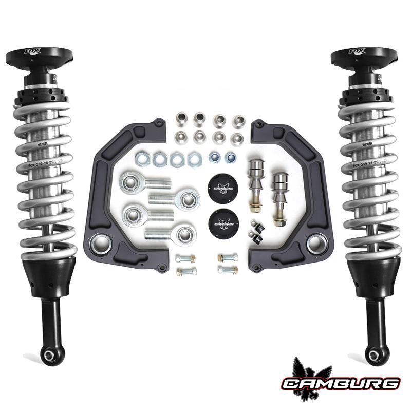 '07-21 Toyota Tundra Camburg FOX 2.5 Performance Kit Display of Included Parts