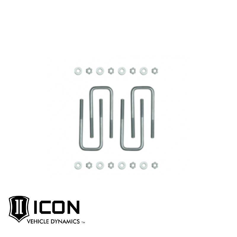 07-21 Toyota Tundra 9.5" U-Bolt Kit Suspension Icon Vehicle Dynamics