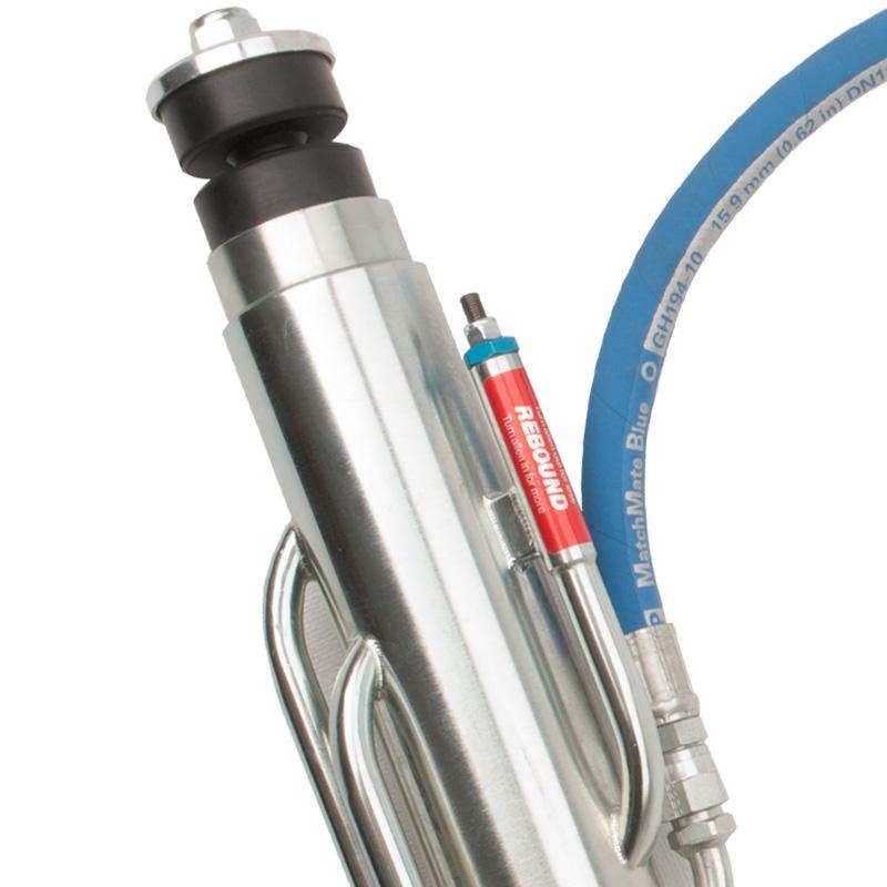 07-Current Toyota Tundra King 3.0 Stage 3 Race Series 3Tube Remote Reservoir Rear Bypass Shocks Suspension King Off-Road Shocks