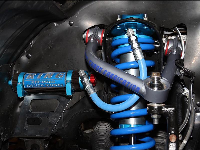 3.0 Stage 3 Finned RR Front Coilovers & 3 Tube Finned RR Rear Bypass Shocks