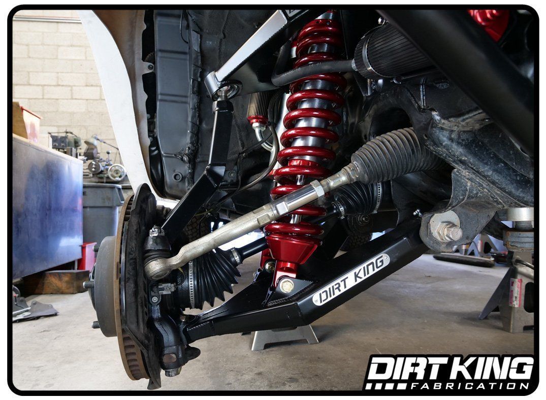 '07-21 Toyota Tundra Dirt King Fabrication Long Travel Kit Close-up Display on vehicle