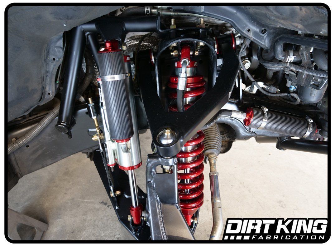 '07-21 Toyota Tundra Dirt King Fabrication Long Travel Kit Close-up Display on Vehicle