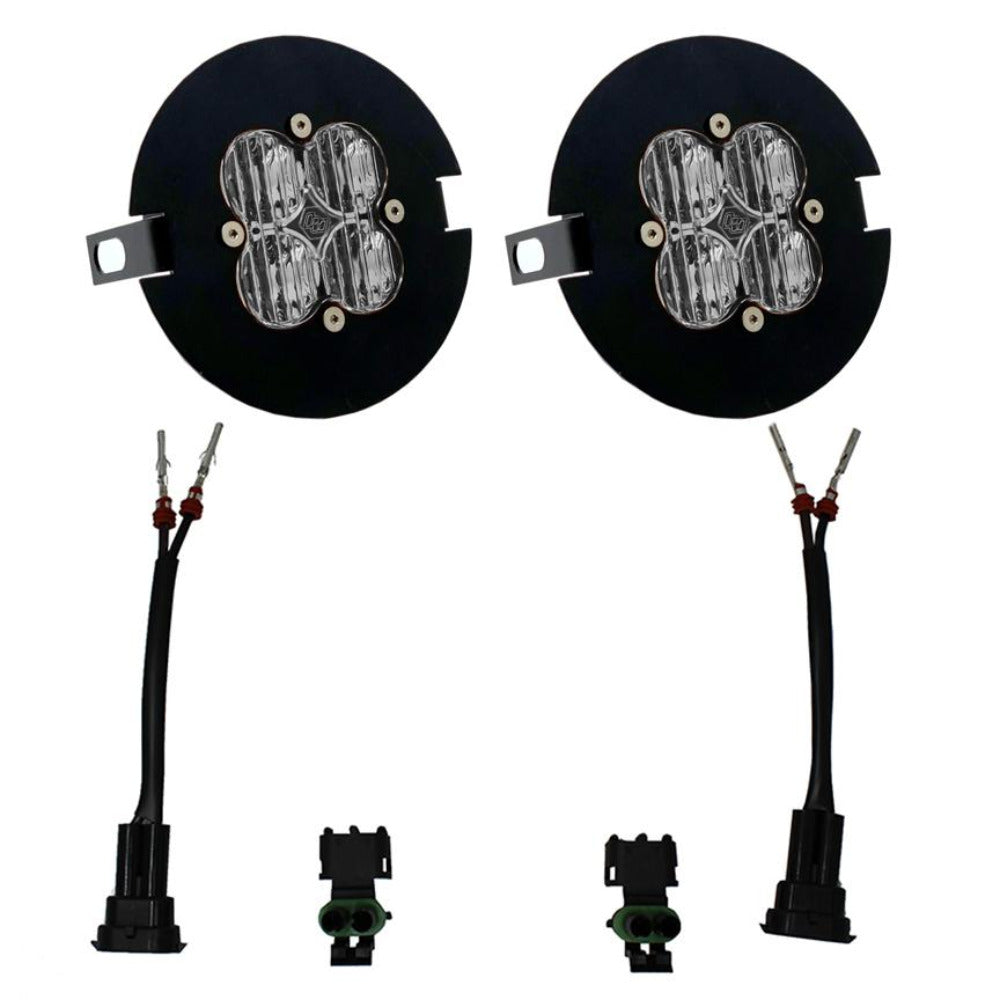 '07-21 Toyota Tundra SAE Fog Light Kit Baja Designs Display of Included Parts