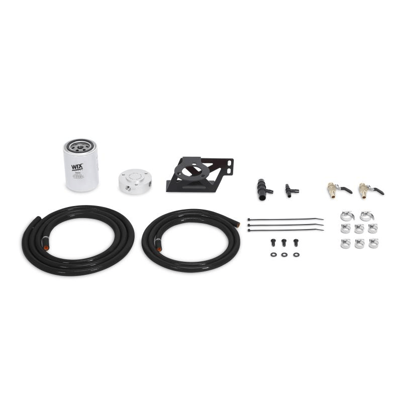 08-10 Ford 6.4L Powerstroke Coolant Filter Kit Performance Products Mishimoto Black parts