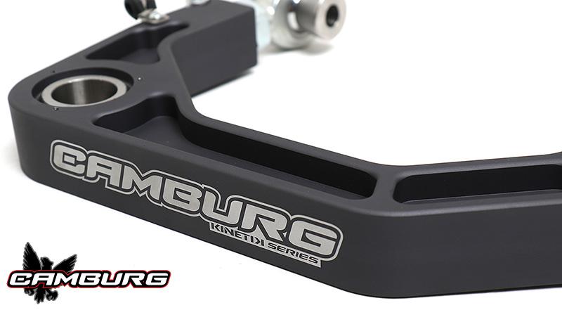 '08-21 200 Series Toyota Land Cruiser Camburg Kinetik Billet Upper Control Arms Close-up Display