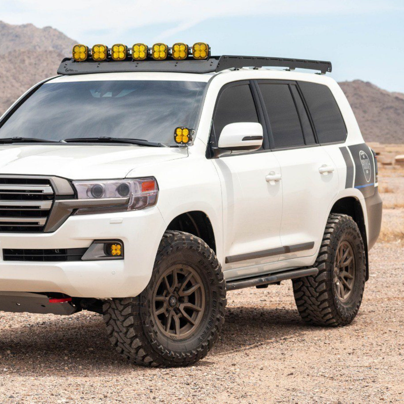 '08-21 200 Series Toyota Land Cruiser SDHQ Built Rock Sliders Rock Sliders SDHQ Off Road