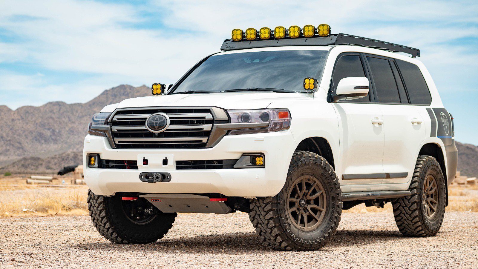 '08-21 200 Series Toyota Land Cruiser SDHQ Built Rock Sliders Rock Sliders SDHQ Off Road