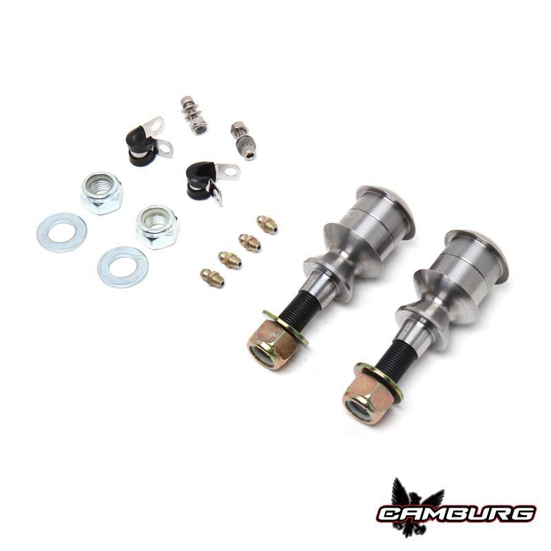 '08-21 Toyota Land Cruiser 200 Series Camburg 1.25" Uniball Upper Control Arms Display of Included Hardware