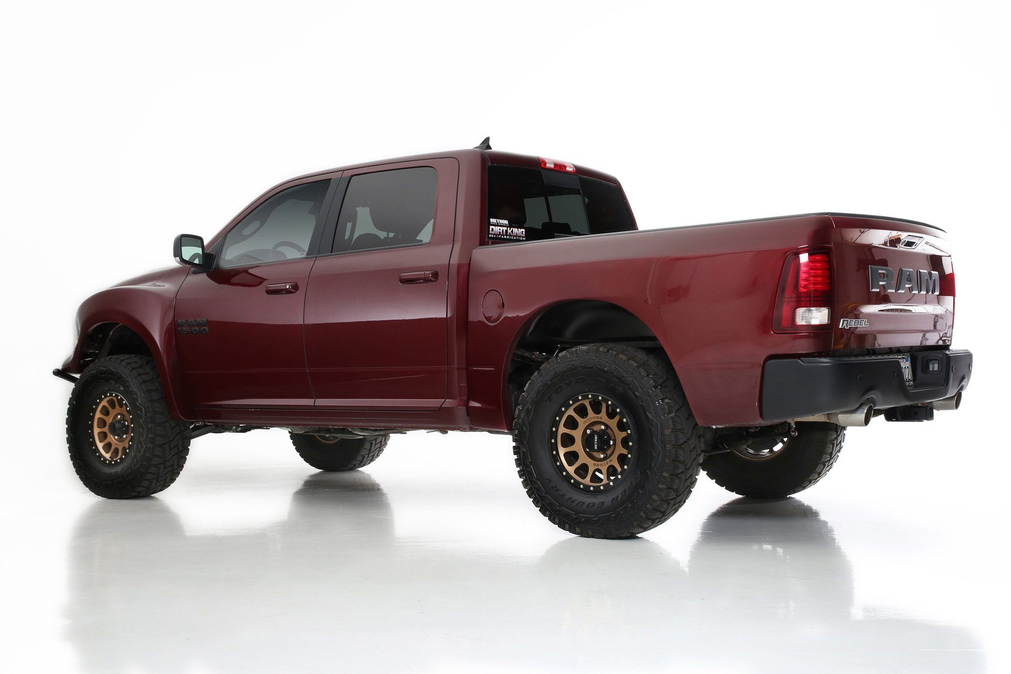 09-18 Dodge Ram Fiberwerx Bedsides - Flat Top
