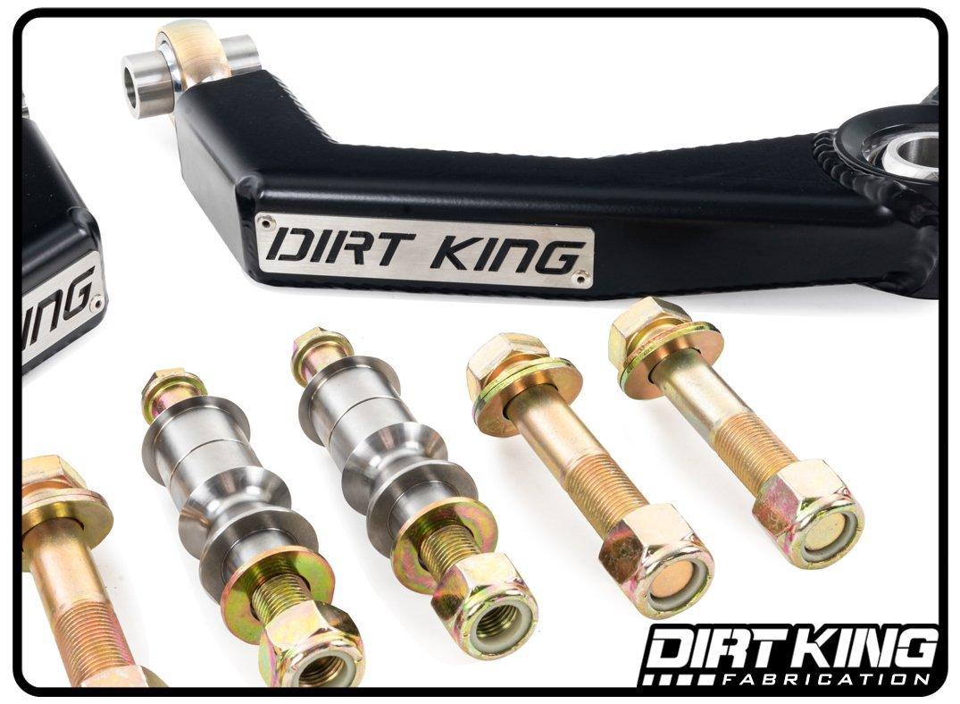 '09-18 Ram 1500 Heim Upper Control Arms Close-up Display of Included Parts