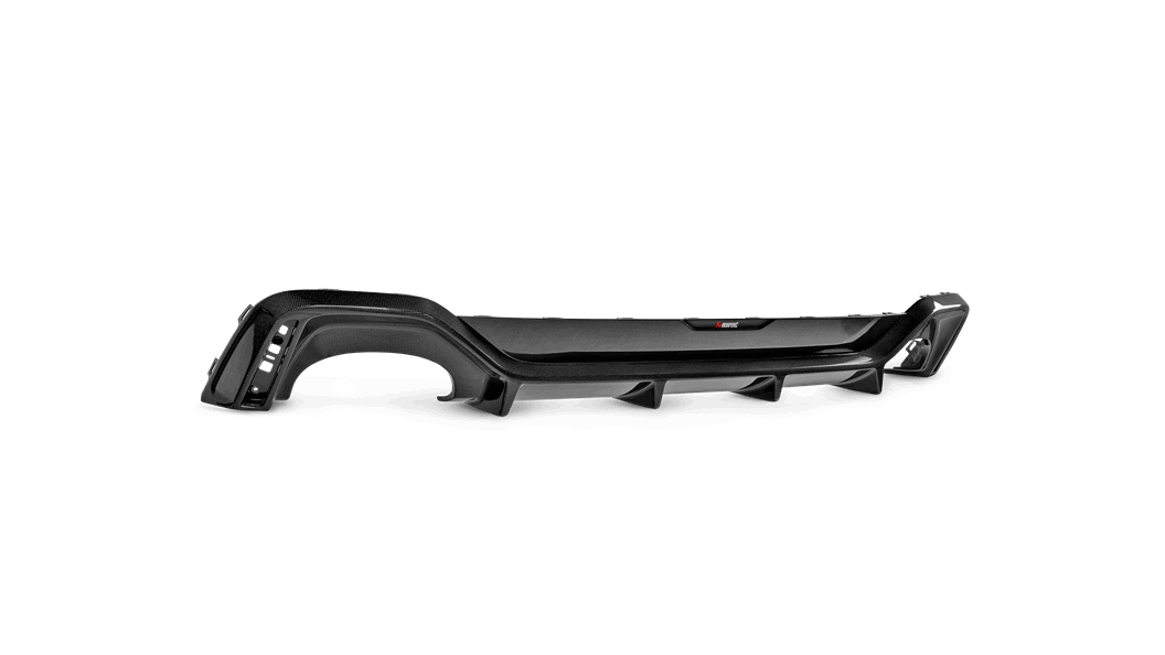 Akrapovic Audi RS6 Avant (C8) Rear Carbon Fiber Diffuser - High Gloss display