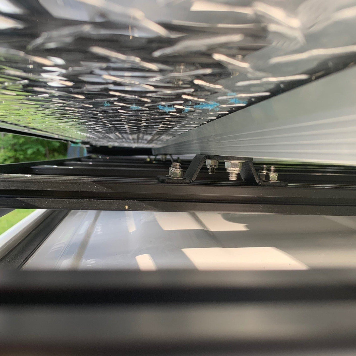 1" Tent Mounting Feet Kit Roof Rack Accessories Prinsu Designs close-up