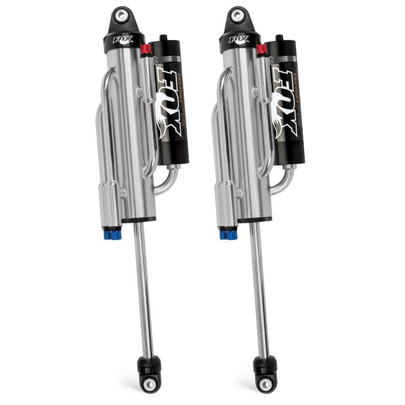 '10-14 Ford Raptor 3.0 Fox Factory Series Bypass Reservoir Rear Shocks Display of Included Parts