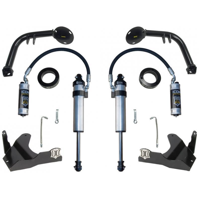 10-14 Toyota FJ Cruiser Secondary Shock System-Stage 2 Suspension Icon Vehicle Dynamics