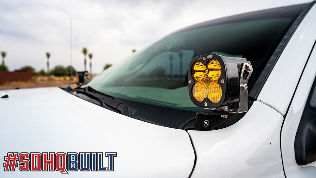 '10-18 Ram 2500/3500 SDHQ Built A-Pillar Light Mounts Lighting SDHQ Off Road