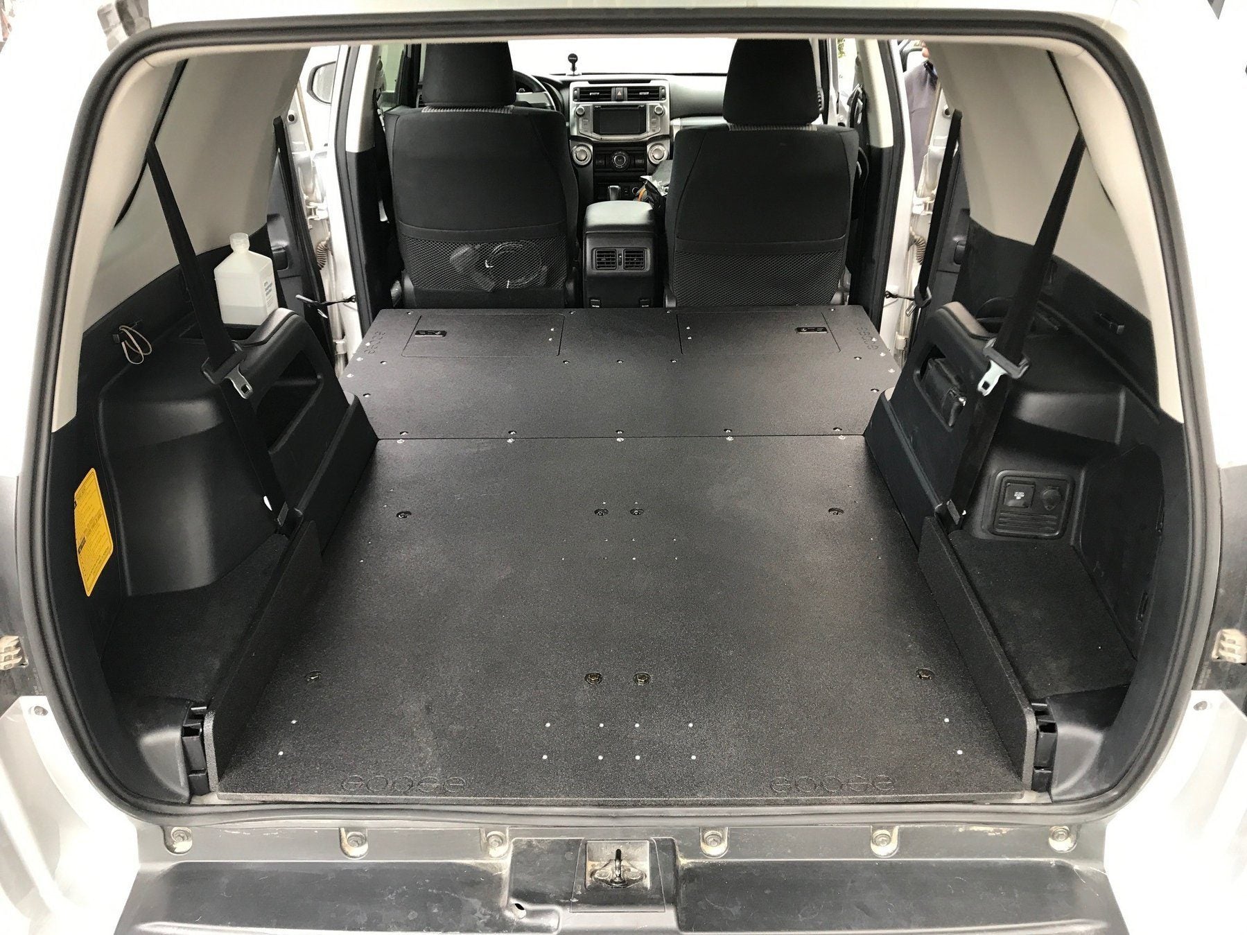 10-23 (5th Gen) Toyota 4Runner Drawer Based Sleeping Platforms Display in vehicle