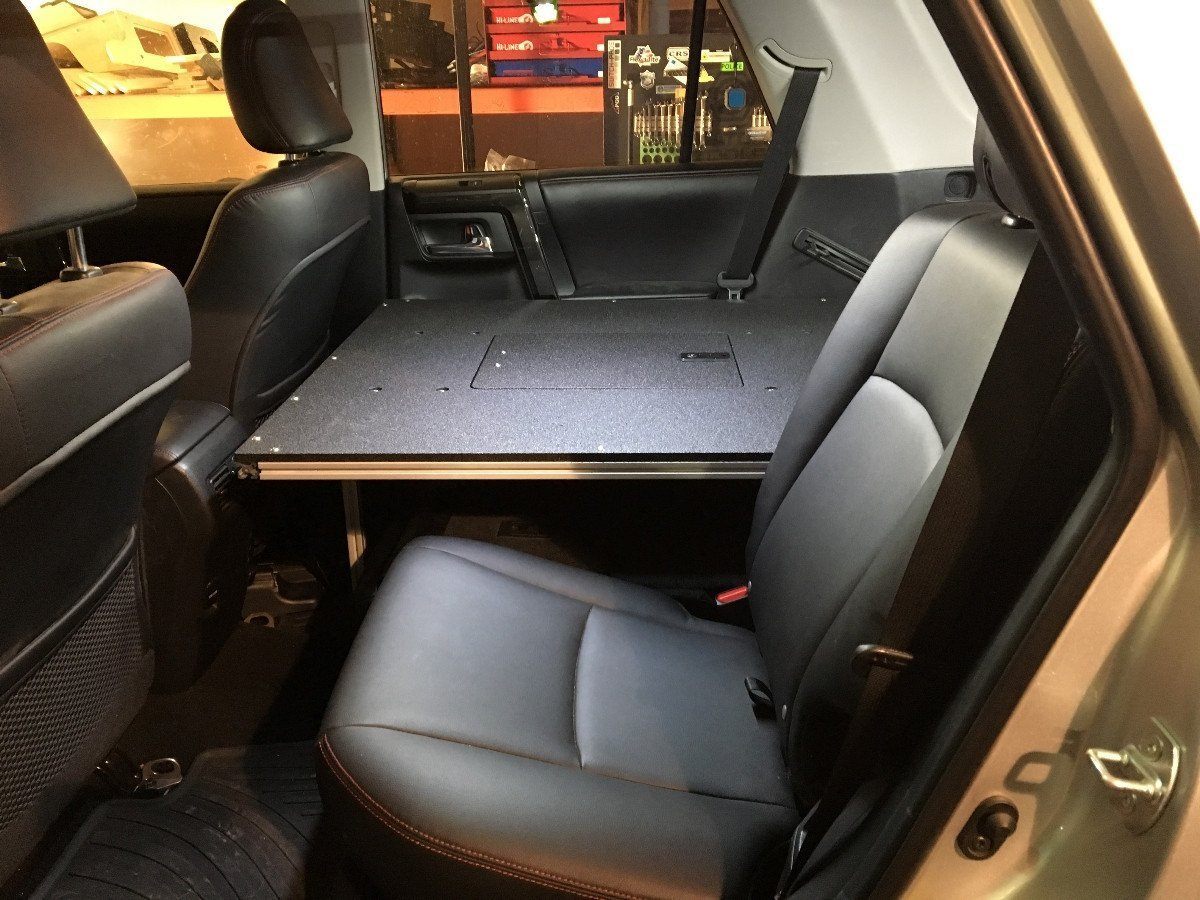10-23 (5th Gen) Toyota 4Runner Drawer Based Sleeping Platforms Display in Vehicle