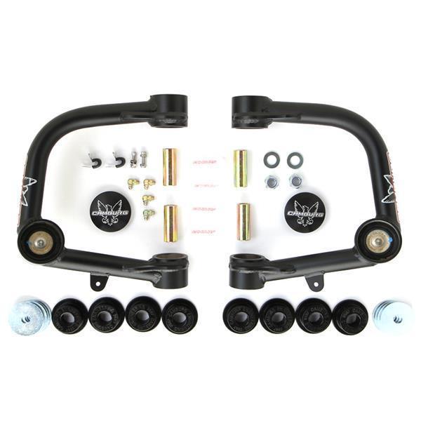 '10-22 Lexus GX460 1.25" Uniball Upper Control Arms Display of Included Parts