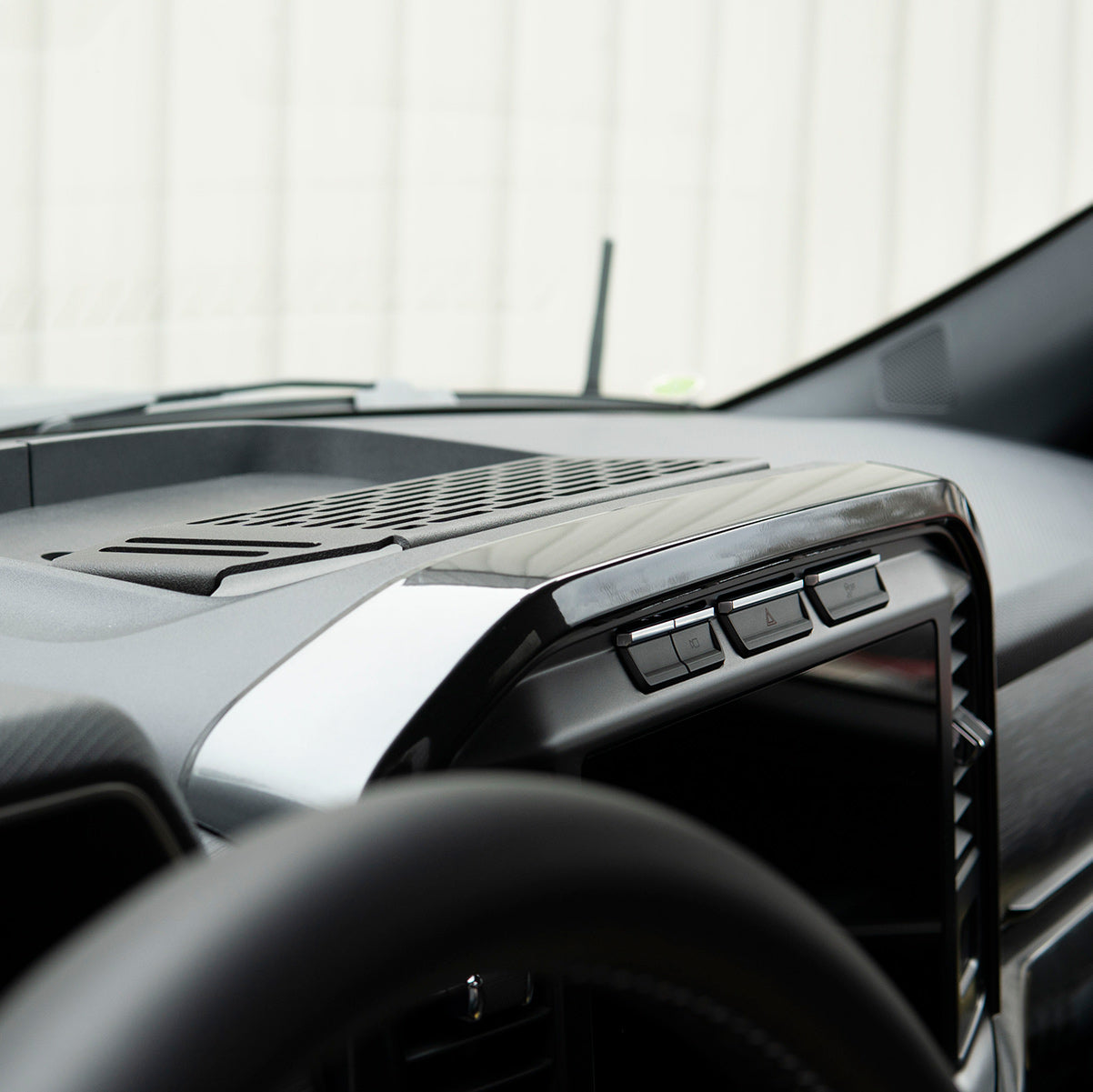 '21-23 Ford Raptor BuiltRight Industries Pro Dash Mount Kit display in Vehicle