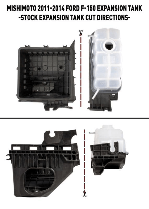 11-14 Ford F150 Aluminum Expansion Tank Performance Products Mishimoto