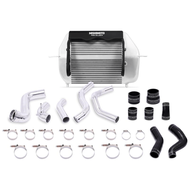 11-14 Ford F150 Ecoboost Performance Intercooler Kit Performance Products Mishimoto Silver parts