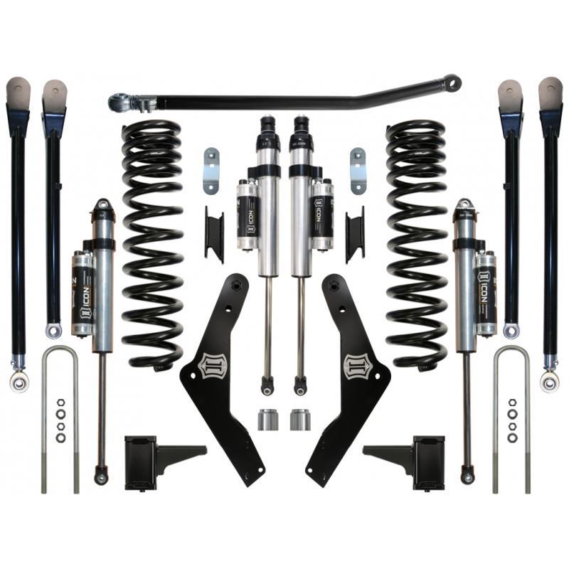 11-16 Ford F250/F350 4WD 4.5" Suspension System-Stage 4 Suspension Icon Vehicle Dynamics