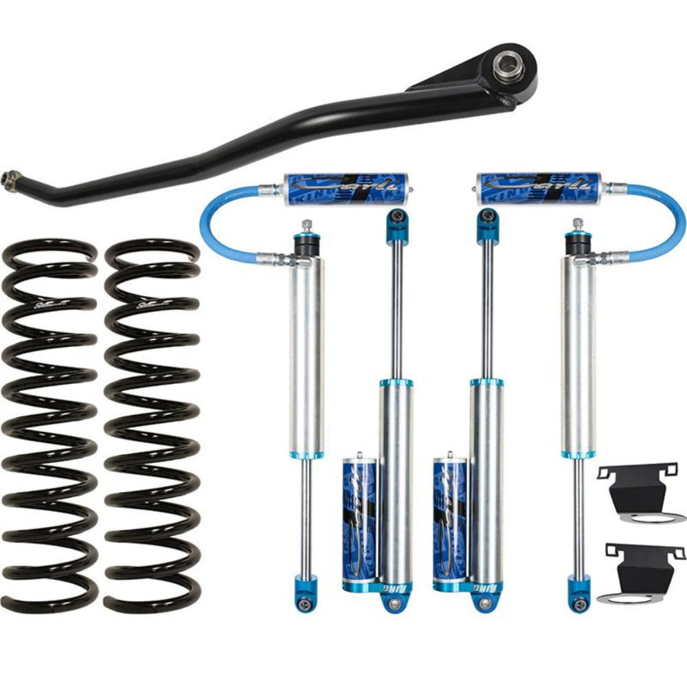 '13-18 Dodge 3500 2.5 Pintop Leveling System-2.5" Lift Display of Included Parts