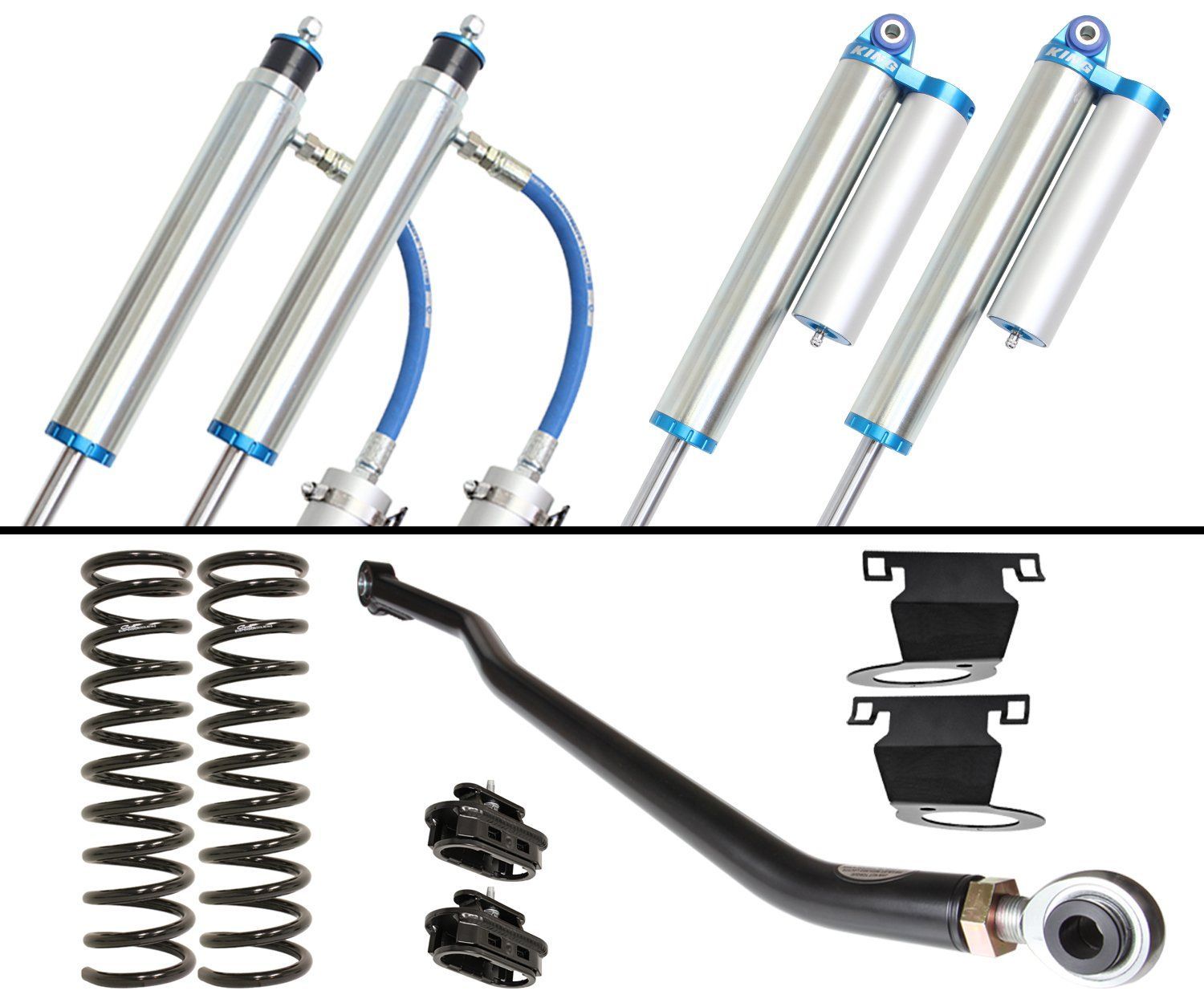 13-24 RAM 3500 4X4 DIESEL 3.25" LIFT PINTOP SYSTEM Display of included Parts