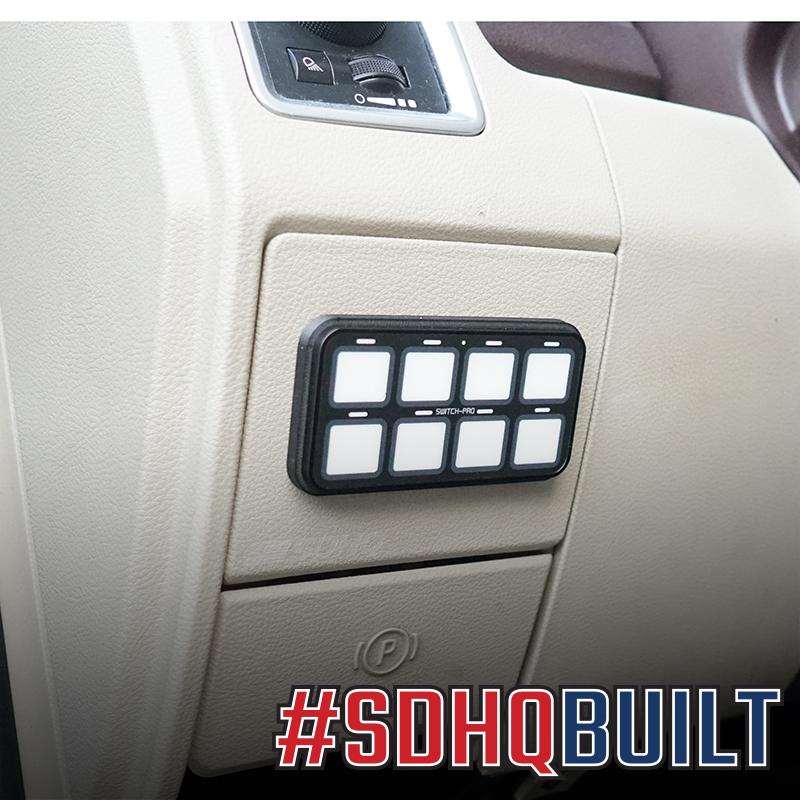 '13-18 Ram 2500/3500 SDHQ Built Switch-Pros Keypad Mount Electrical SDHQ Off Road display