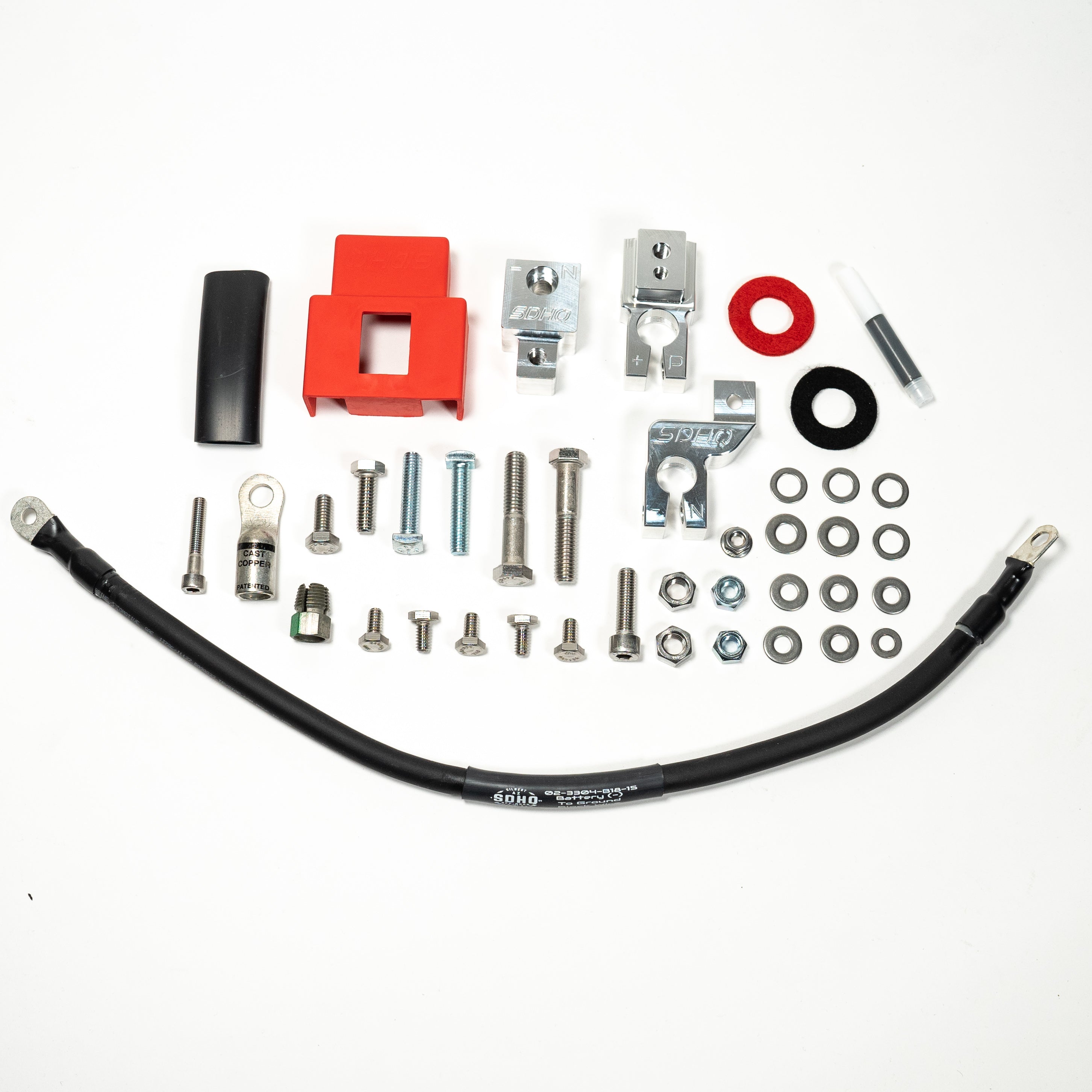 '21-23 Ford Raptor SDHQ Built Billet Battery Terminal Kit