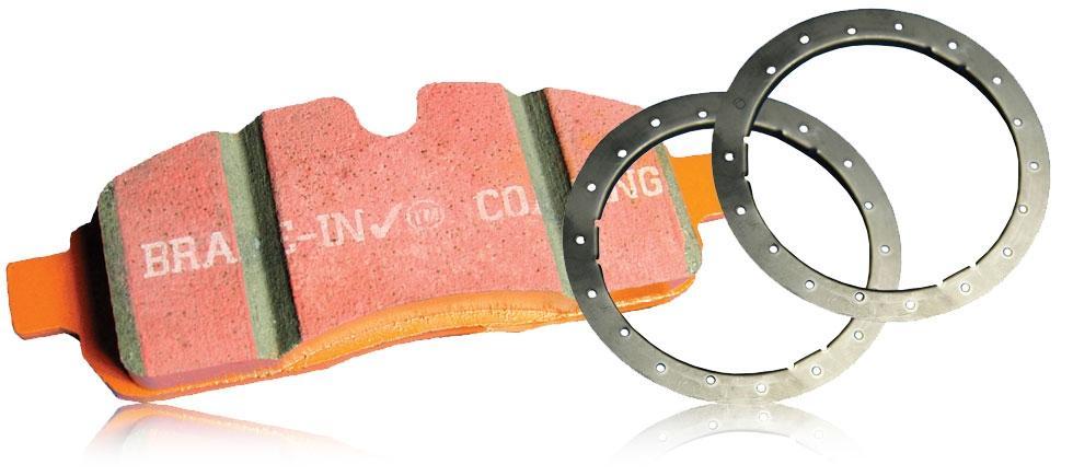 '13-20 Ford F250/350 EBC 7000 Orangestuff-Rear Brakepads Display