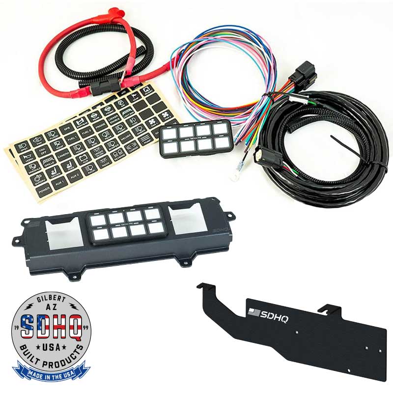 '14-18 Chevy/GMC 1500 SDHQ Built Complete Switch Pros SP-9100 Kit Lighting SDHQ Off Road